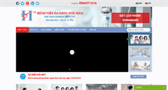 Desktop Screenshot of benhvienhoenhai.vn